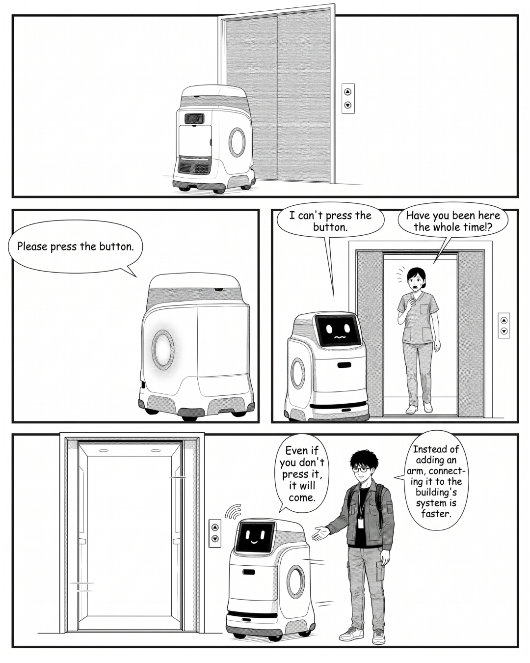 What the Night Elevator Asks（MANGA EP106EN 本編）