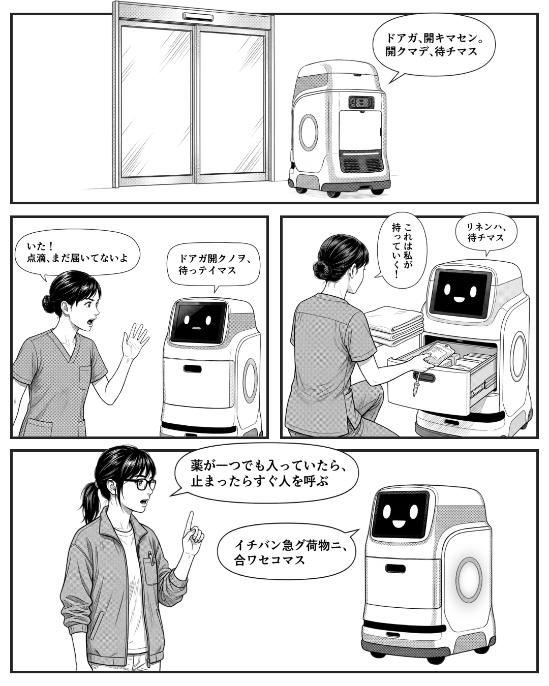 止まったあとは荷物で決める（MANGA EP107 本編）